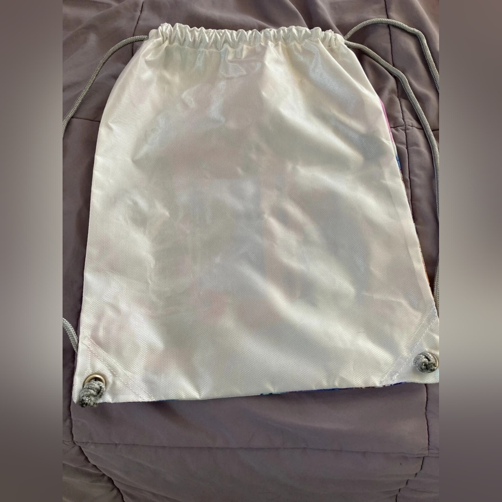 Colorful New York Drawstring Backpack - Picture 3 of 4